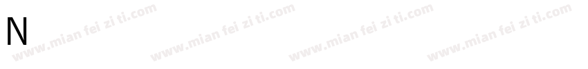 News Gothic Com thin字体转换